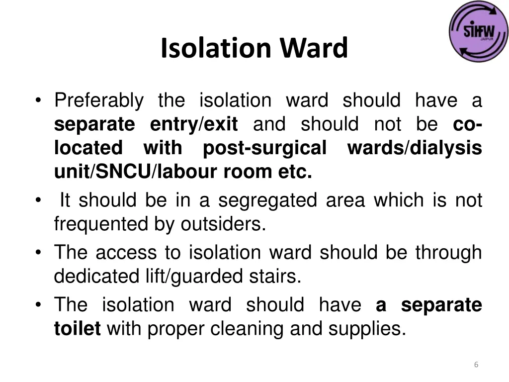 isolation ward 1