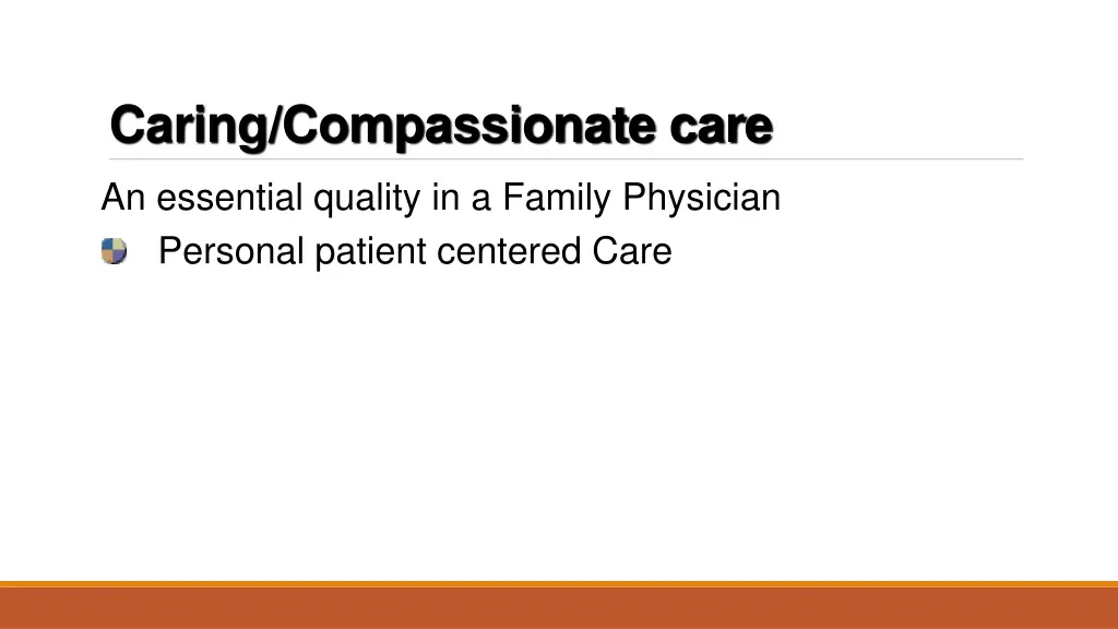 caring compassionate care