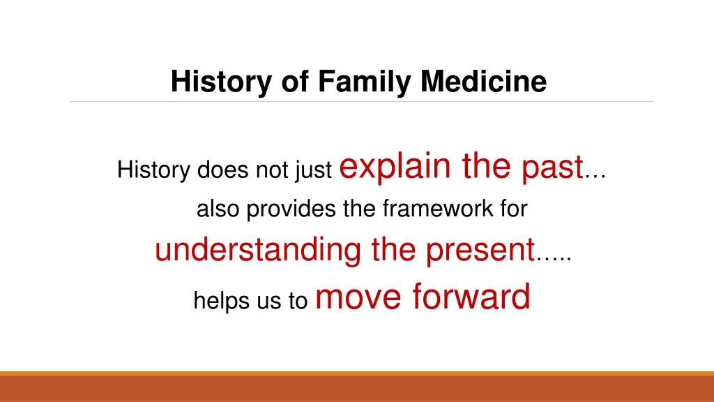 history of family medicine