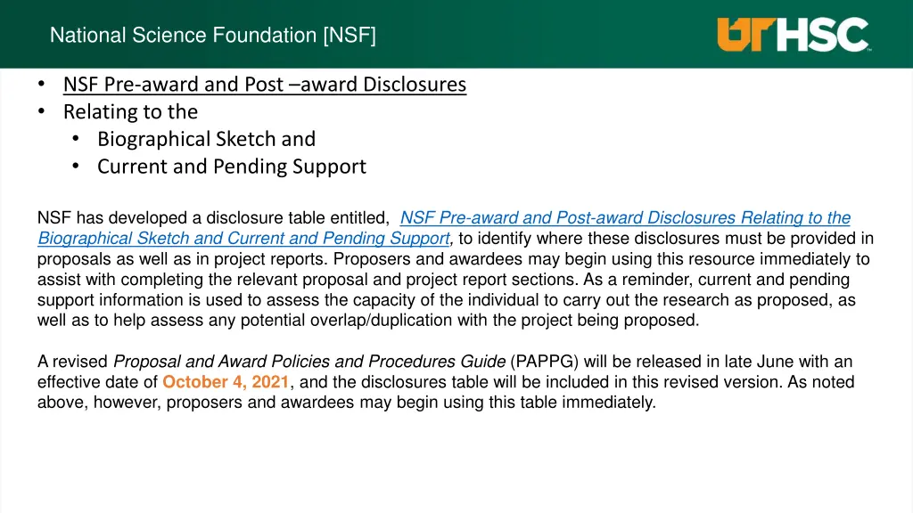 national science foundation nsf