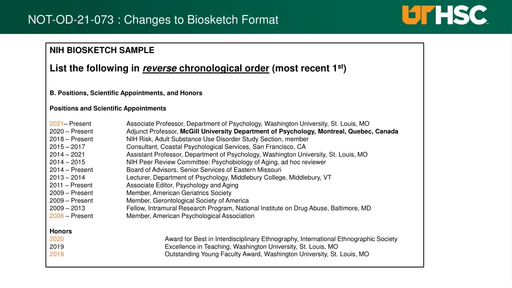 not od 21 073 changes to biosketch format 4