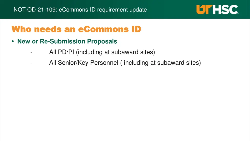 not od 21 109 ecommons id requirement update 1