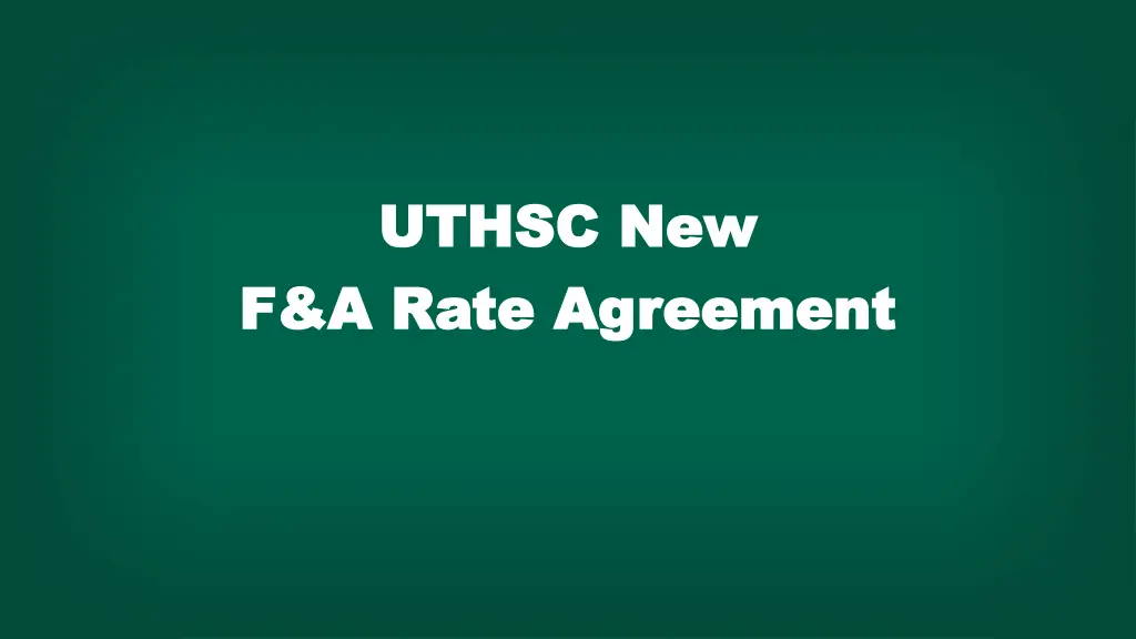 uthsc new uthsc new f a rate agreement f a rate