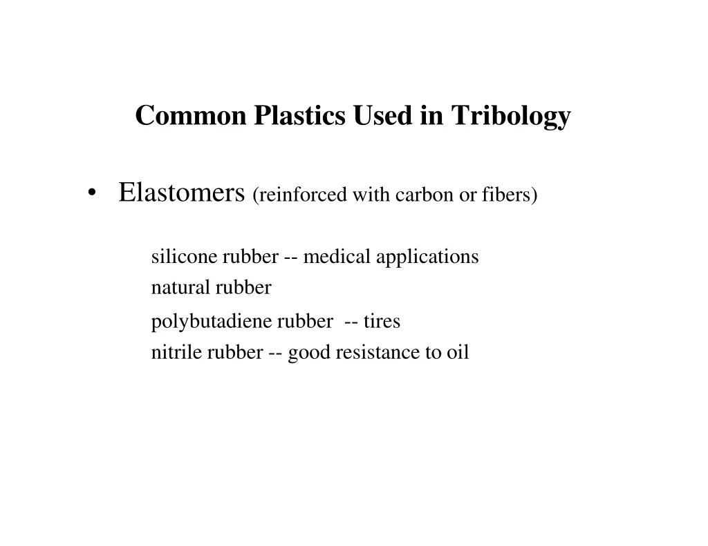 common plastics used in tribology 2