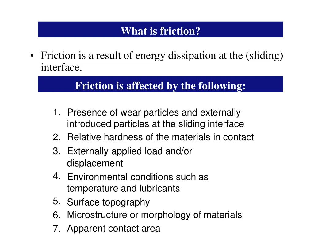 what is friction