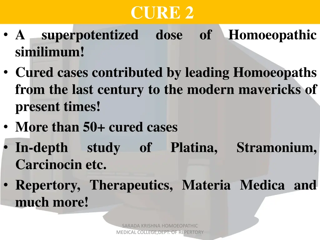 cure 2 dose