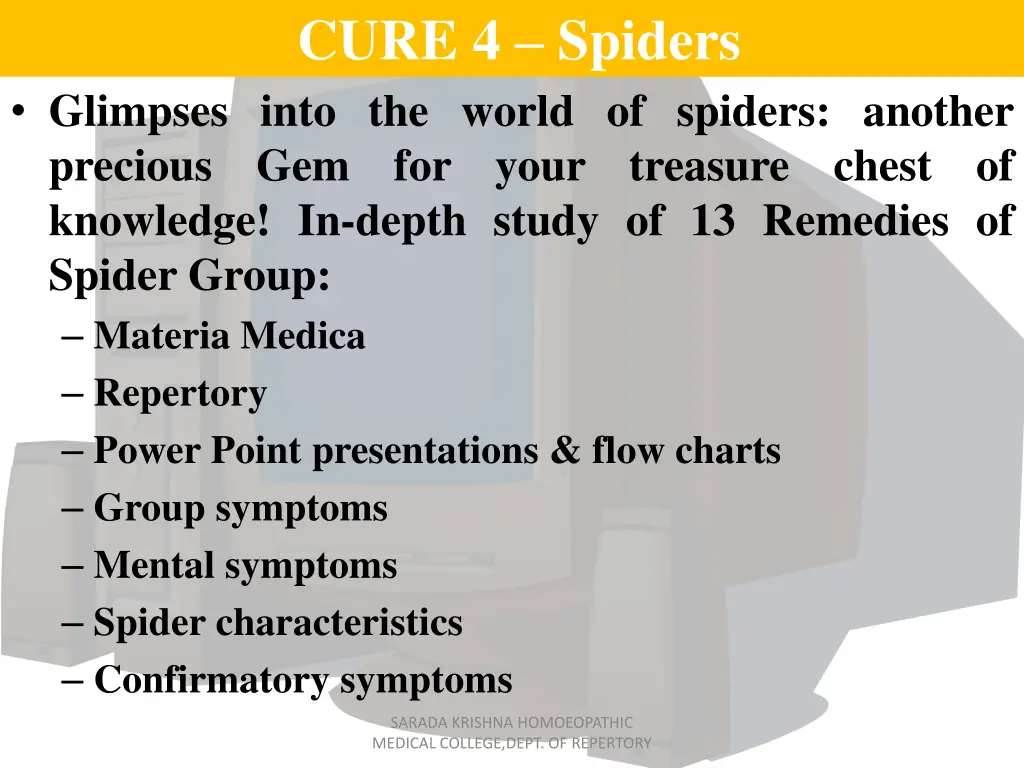 cure 4 spiders