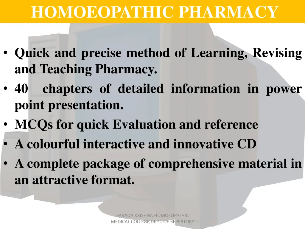 homoeopathic pharmacy