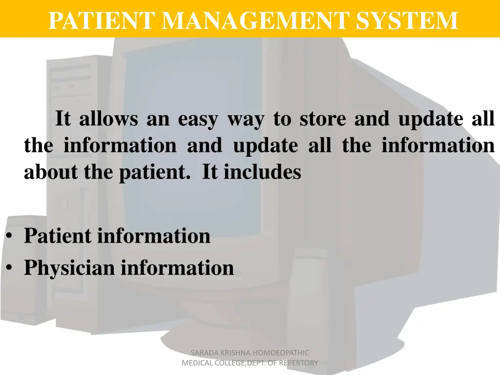 patient management system