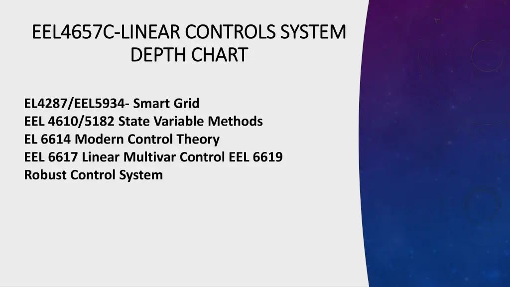 eel4657c eel4657c linear controls system linear