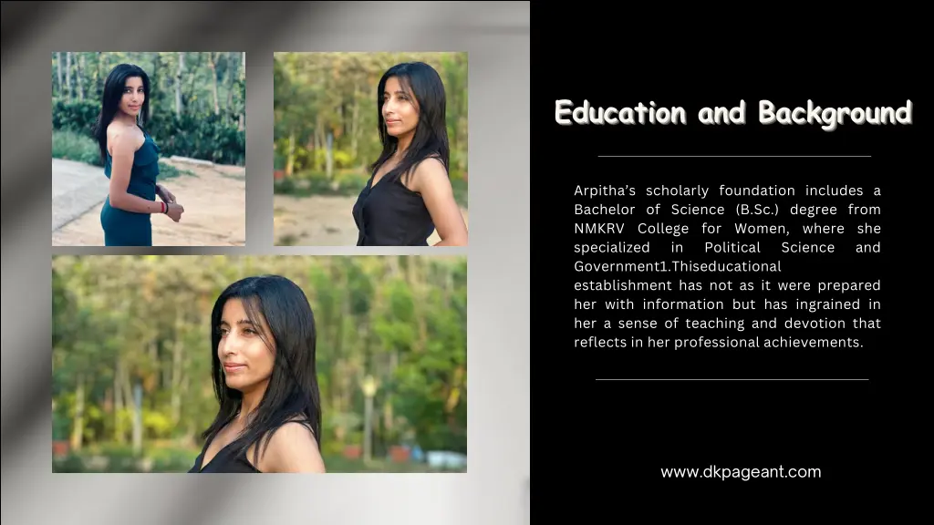 education and background education and background