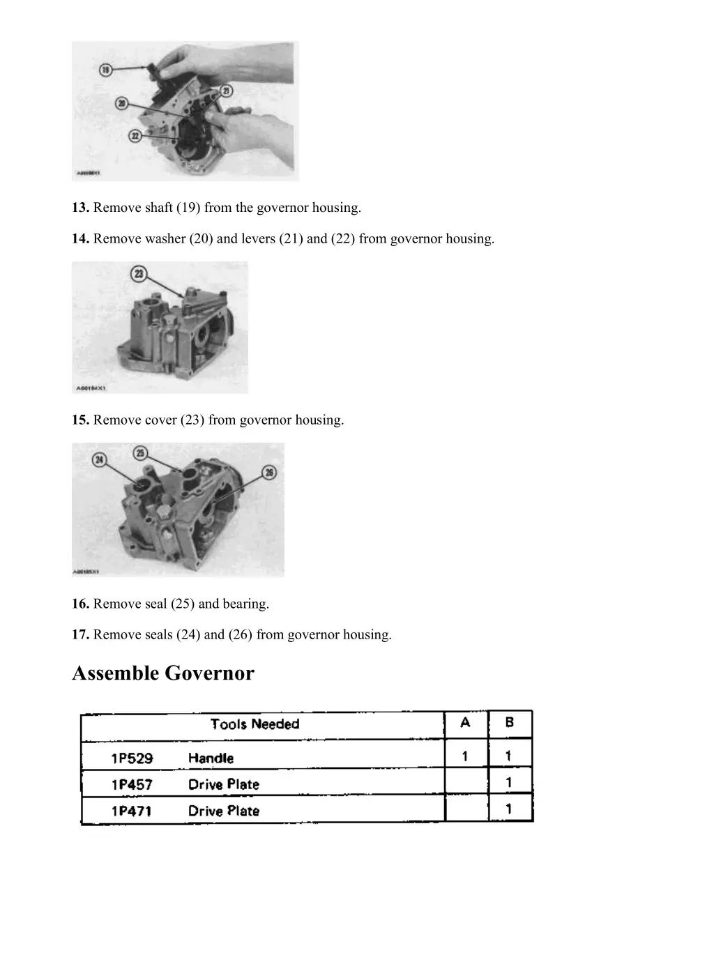 977l traxcavator 11k03919 05050 machine ueg0584s 16