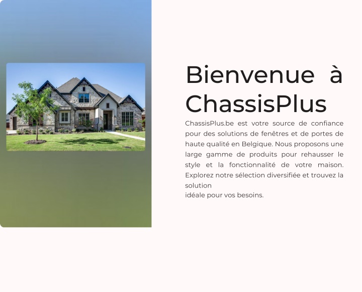 bienvenue chassisplus chassisplus be est votre