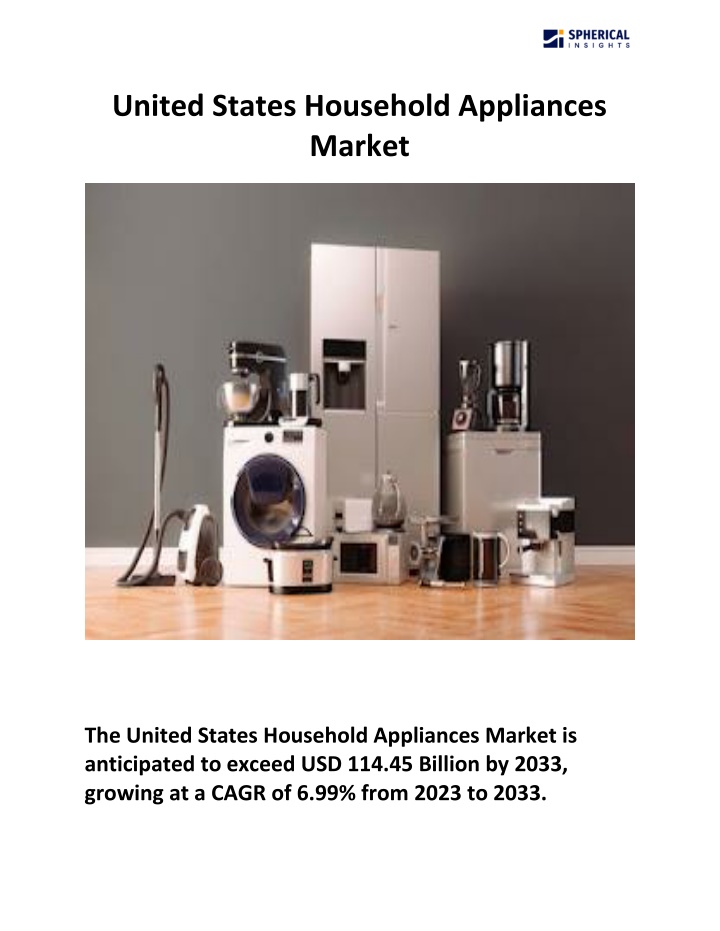 united states household appliances market