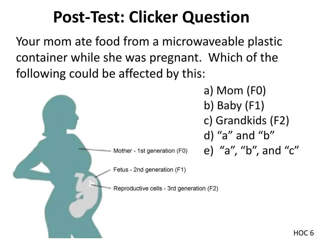 post test clicker question