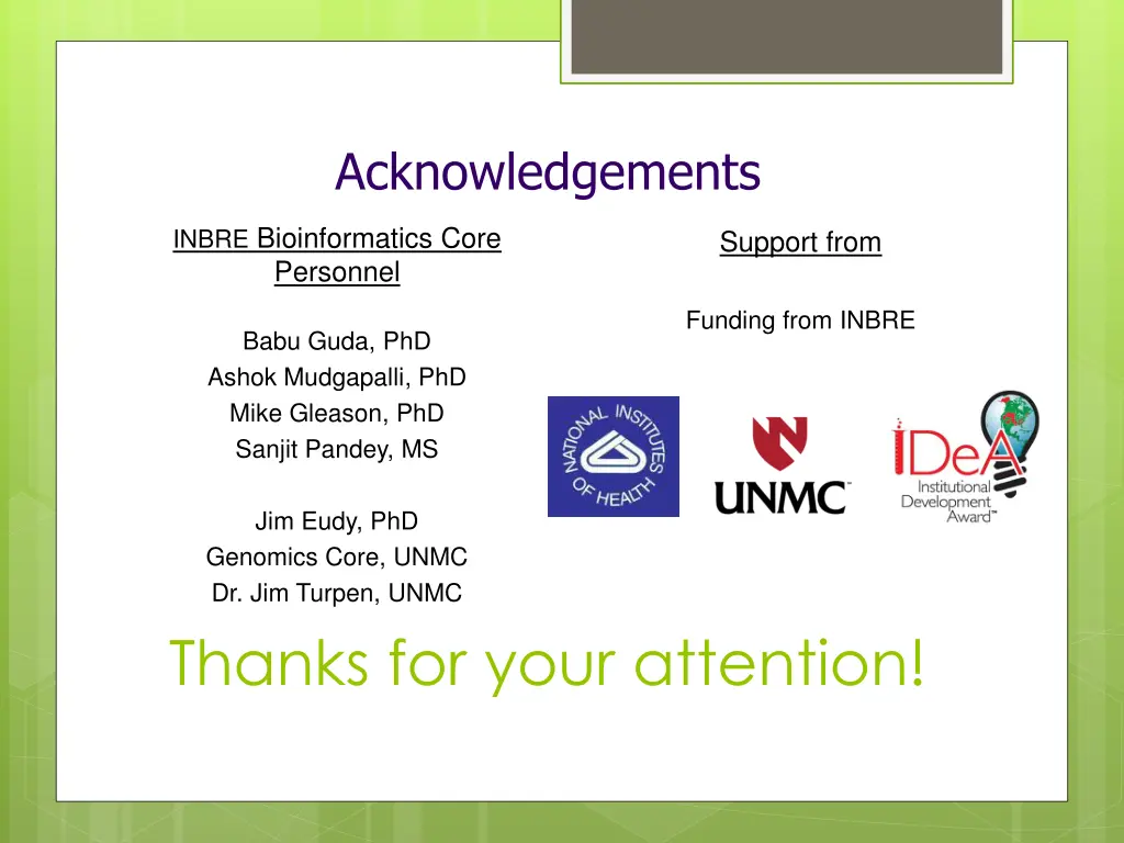 acknowledgements