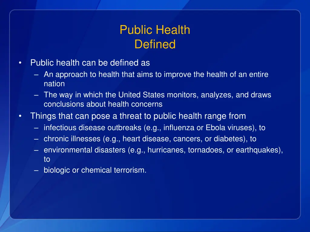 public health defined