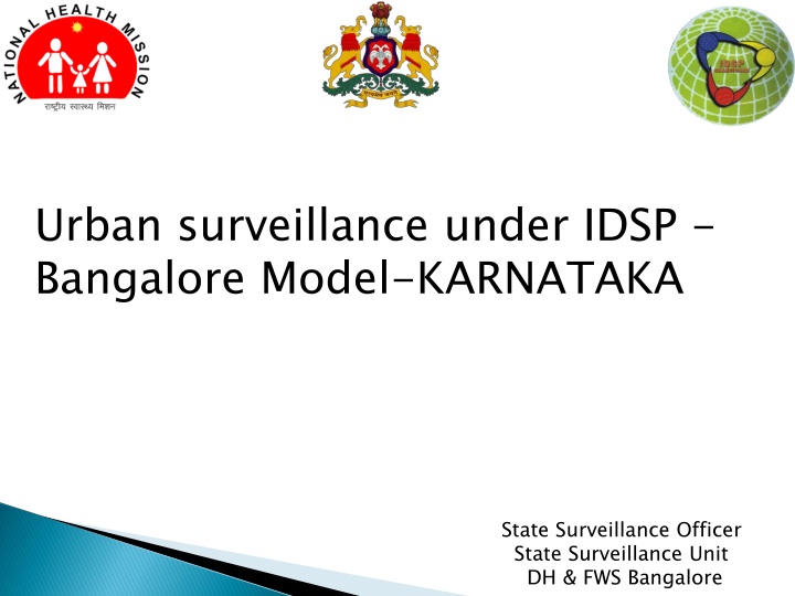 urban surveillance under idsp bangalore model