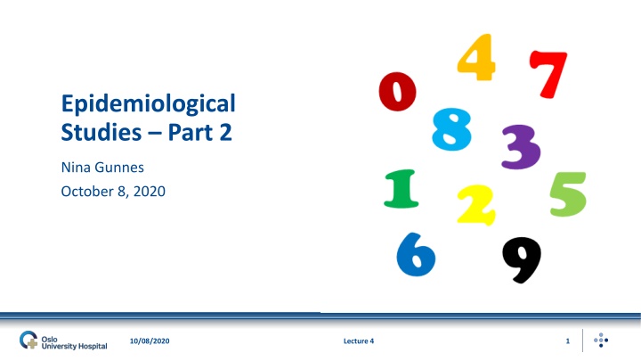 epidemiological studies part 2