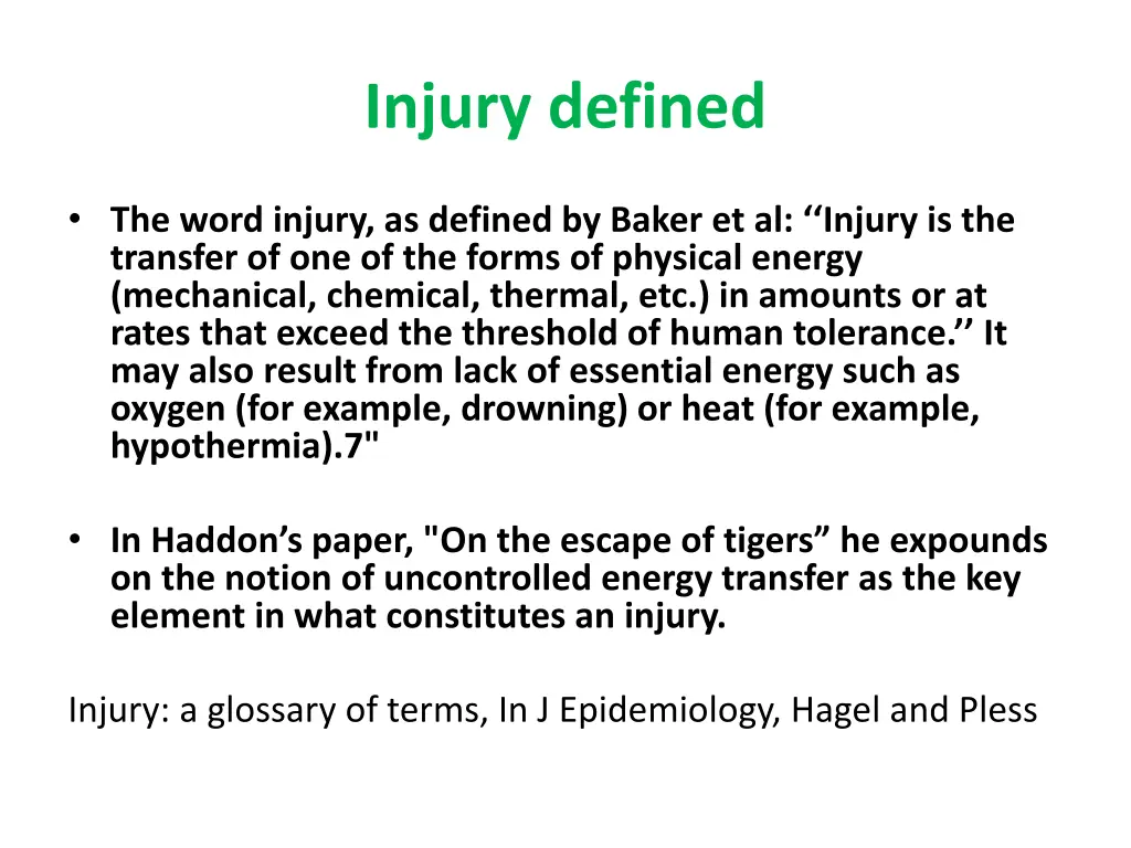 injury defined