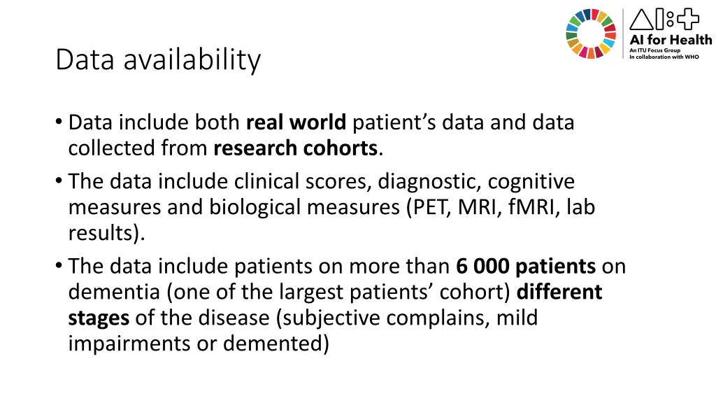 data availability