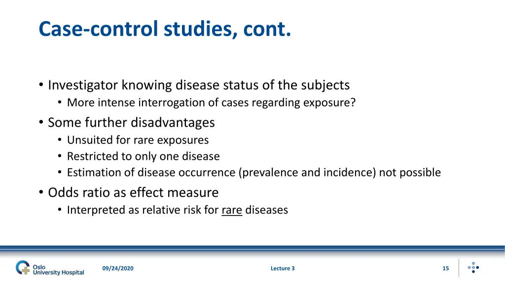 case control studies cont 1