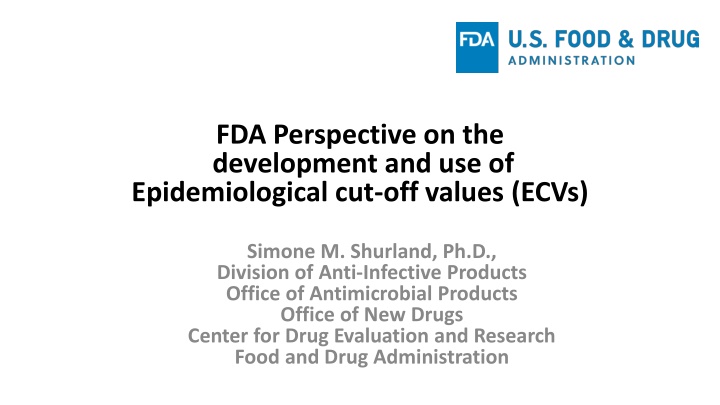 fda perspective on the development