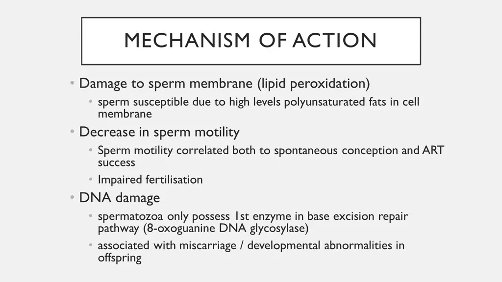 mechanism of action