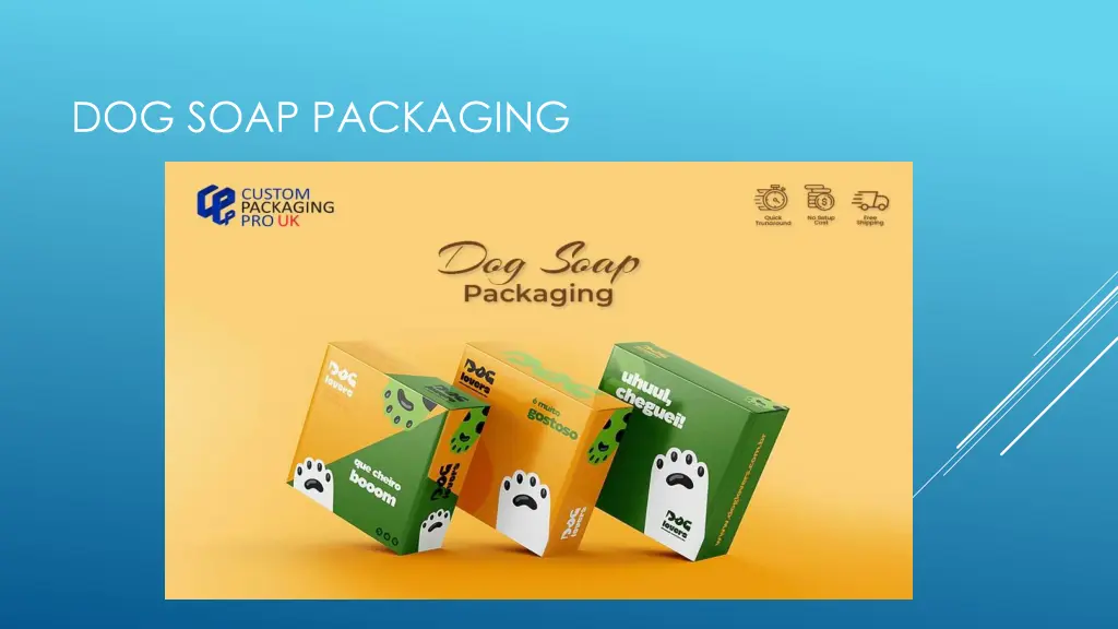 dog soap packaging