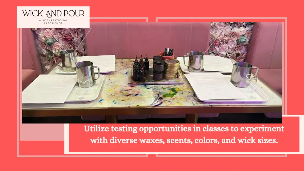 utilize testing opportunities in classes