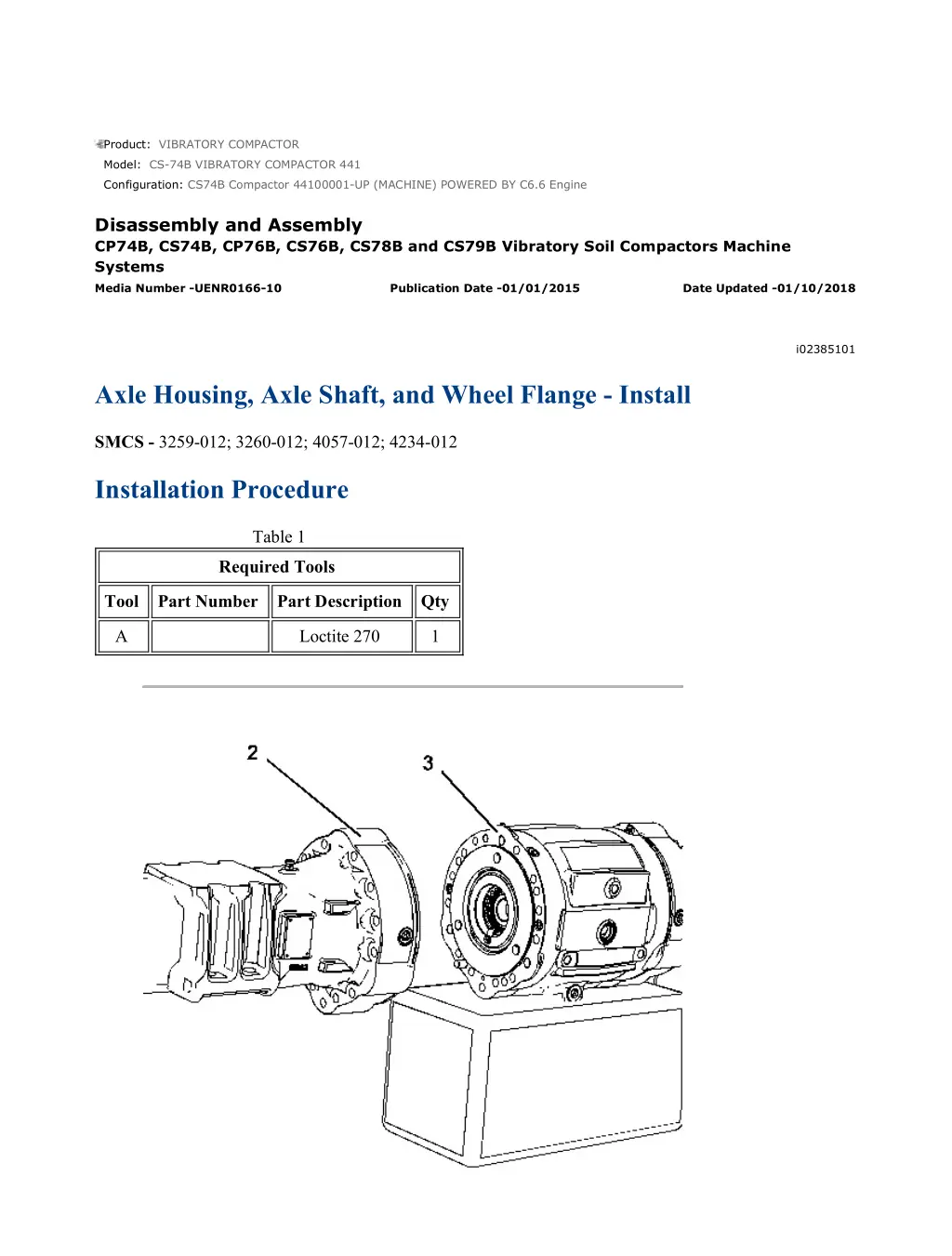 cs74b compactor 44100001 up machine powered 15