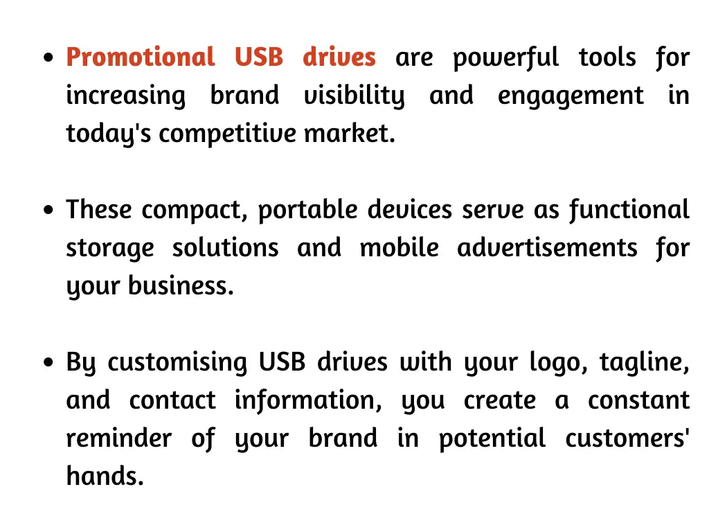 promotional usb drives are powerful tools