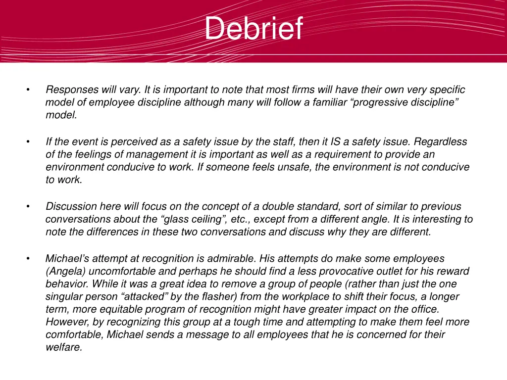 debrief 4