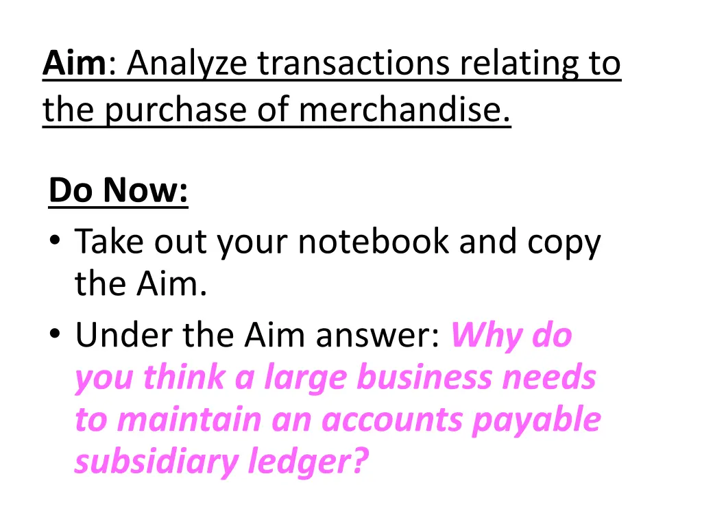 aim analyze transactions relating to the purchase