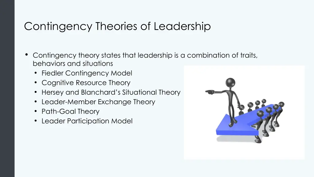 contingency theories of leadership