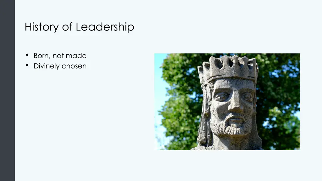 history of leadership