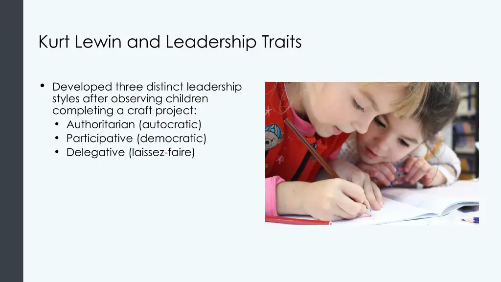 kurt lewin and leadership traits