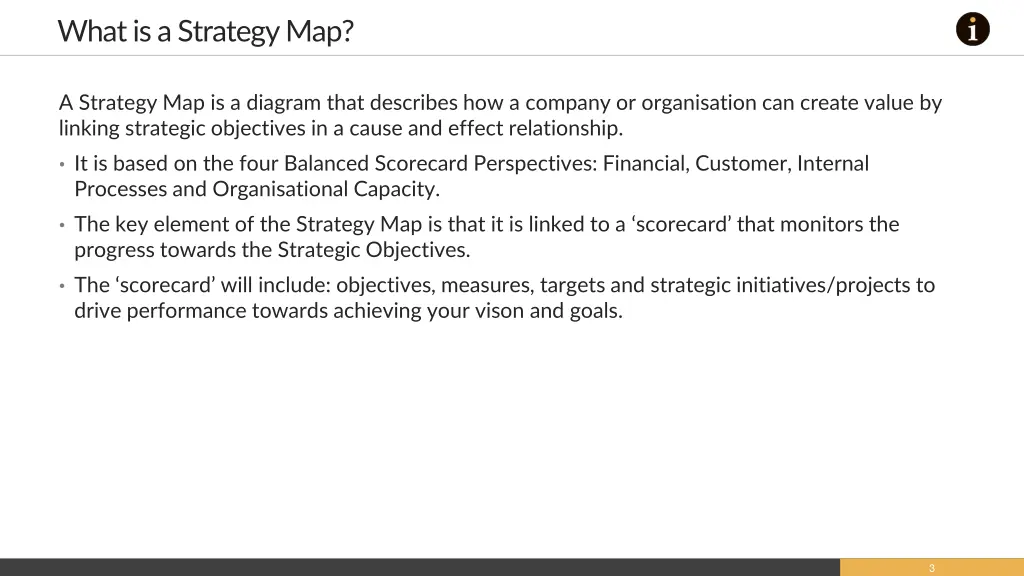 what is a strategy map