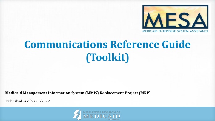 communications reference guide toolkit