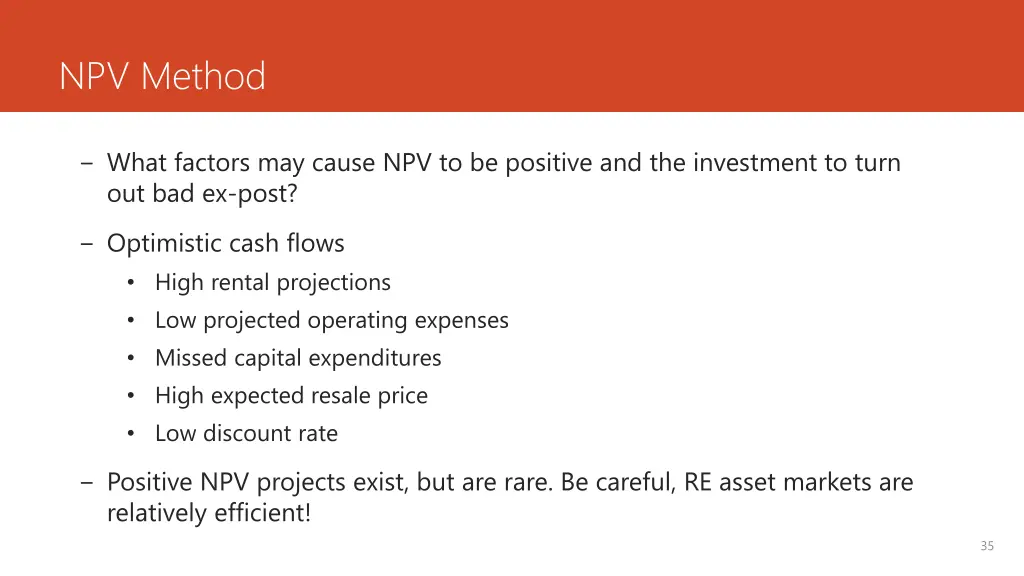 npv method 1