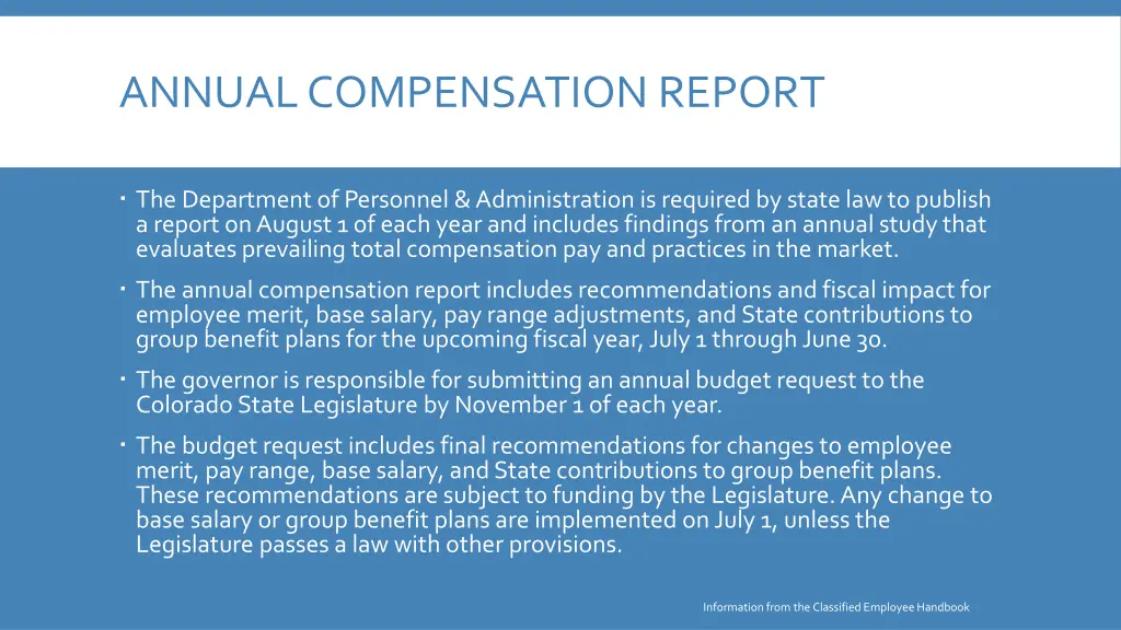 annual compensation report