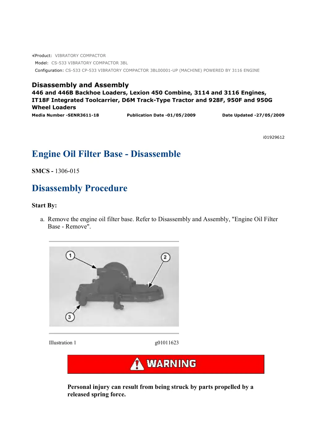 cs 533 cp 533 vibratory compactor 3bl00001 23