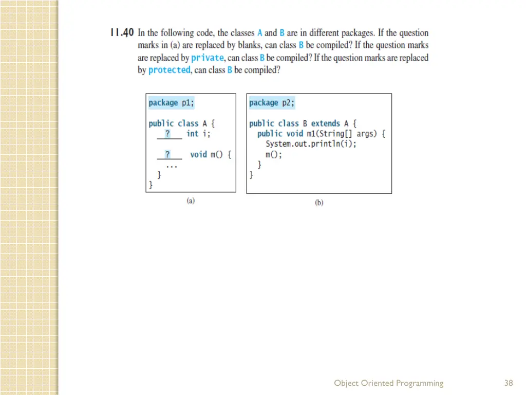 object oriented programming 3