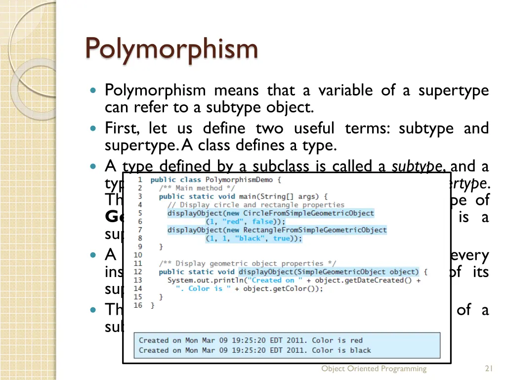 polymorphism