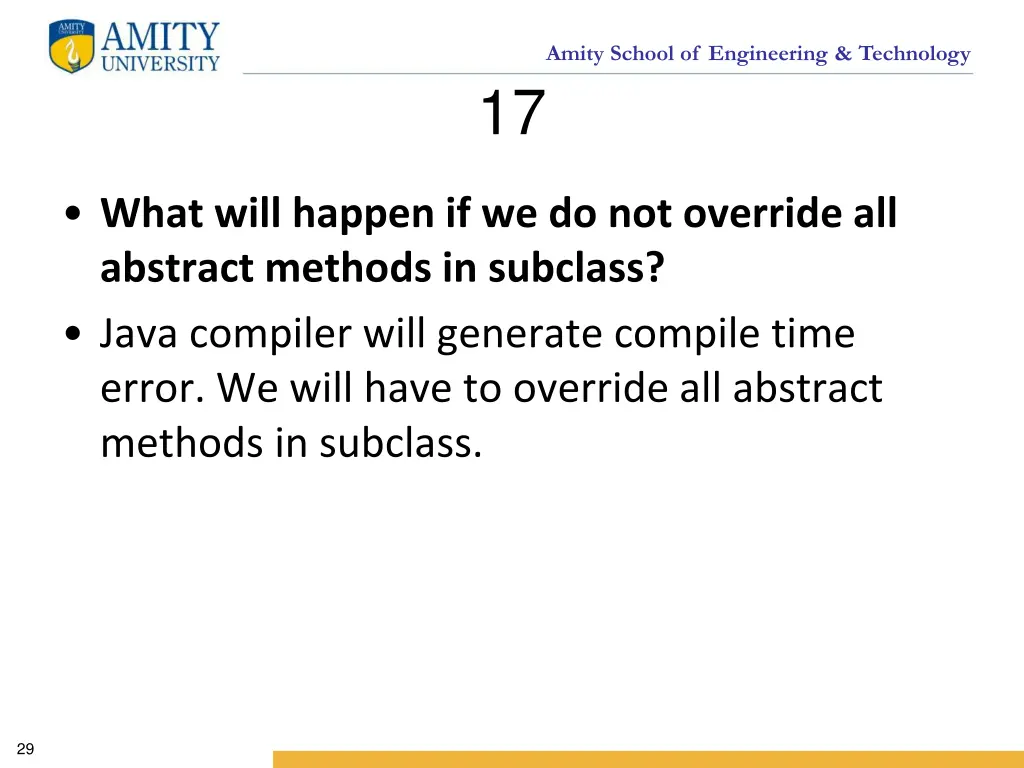 amity school of engineering technology 17