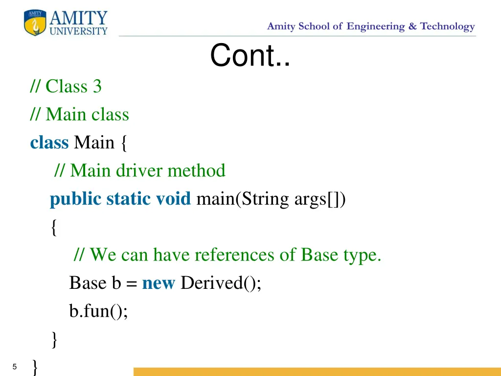 amity school of engineering technology cont