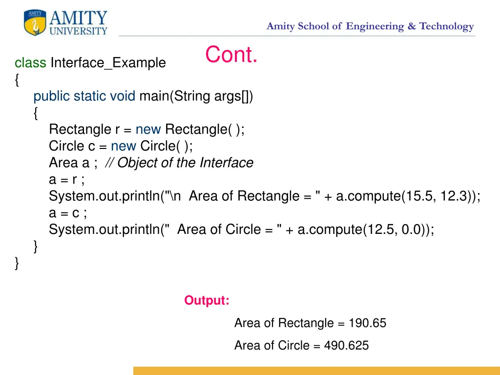 amity school of engineering technology 8