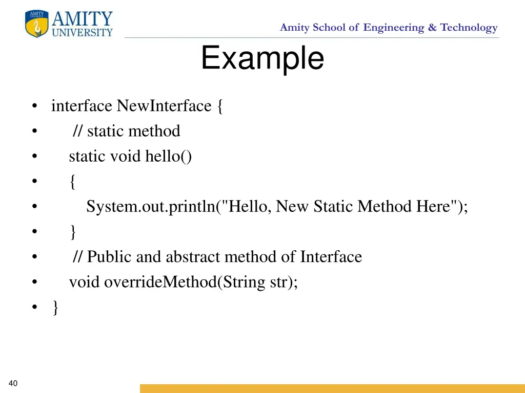 amity school of engineering technology example 3