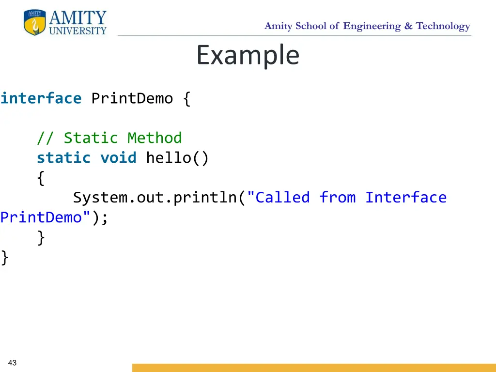 amity school of engineering technology example 4