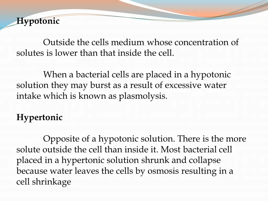 hypotonic